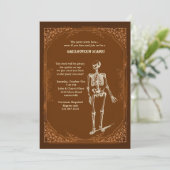 Invitation de party le style de Halloween (Debout devant)