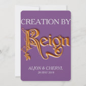 Invitation de passeport et de carte d'embarquement (Dos)