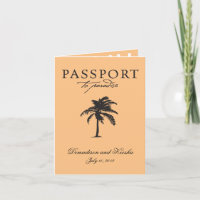 Invitation de passeport mariage à St. Thomas