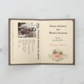 Invitation de passeport ou Save-the-Date - Plage (Intérieur)