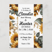 Invitation de patch de tournesol (Devant)