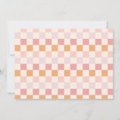 Invitation de Patineuse Photo de deux Cool (Dos)