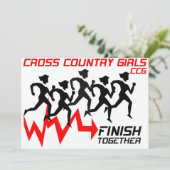 Invitation de pays croisé de filles (Debout devant)