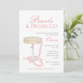 Invitation de Pearls et Prosecco (Debout devant)