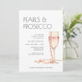 Invitation de Pearls et Prosecco (Debout devant)