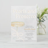Invitation de Pearls et Prosecco (Debout devant)