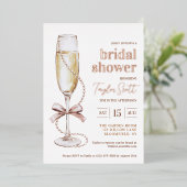 Invitation de Pearls et Prosecco (Debout devant)