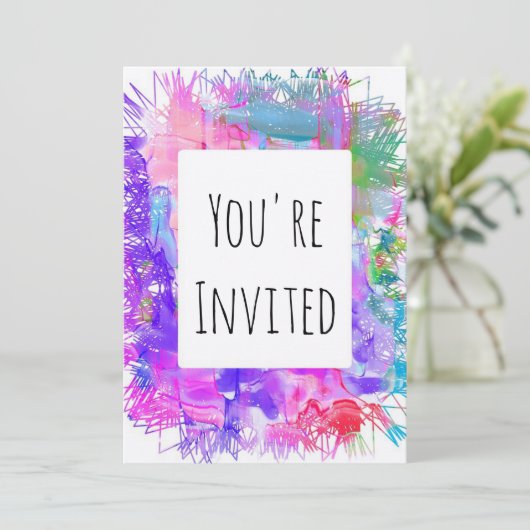 invitation de peinture (Debout devant)