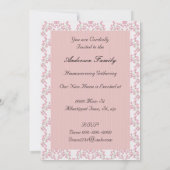 Invitation de pendaison de crémaillère (Dos)