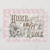 Invitation de pendaison de crémaillère (Devant / Derrière)