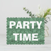 Invitation de pendaison de crémaillère à bulles ve (Debout devant)