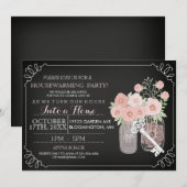 Invitation de pendaison de crémaillère au pot Maso (Devant / Derrière)