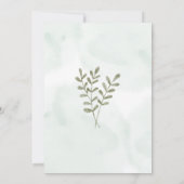 Invitation de pendaison de crémaillère minimaliste (Dos)