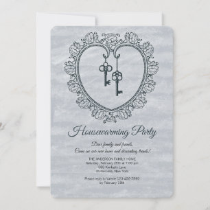 Invitation de pendaison de crémaillère Ornamental