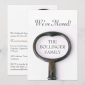 Invitation de pendaison de crémaillère Skeleton Ke (Devant / Derrière)