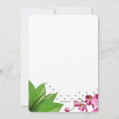 Invitation de perroquet de forêt tropicale (Dos)