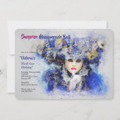 Invitation de personnage Masquerade (Devant)