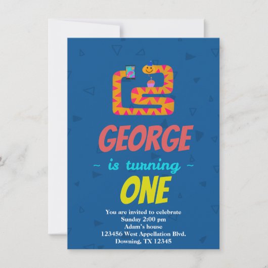 Invitation de personnalisation de la cellule de gâ (Devant)