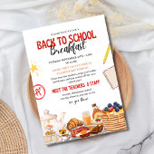 Invitation de petit-déjeuner de rentrée, Rencontre