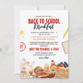 Invitation de petit-déjeuner de rentrée, Rencontre (Devant)