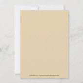 Invitation de petits Citrouilles Baby showers (Dos)