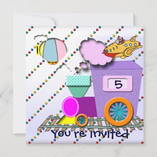 Invitation de petits garçons (Devant)