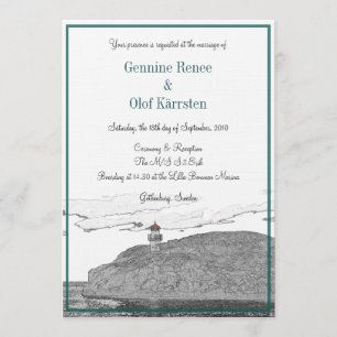 Invitation de phare - Croquis