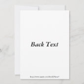 Invitation de phare de Barnegat (Dos)