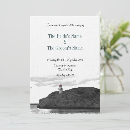 Invitation de phare - Image (Debout devant)