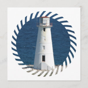 Invitation de phare nautique