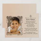 Invitation de photo de cadre de Vieux Monde (Devant / Derrière)