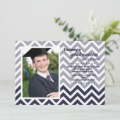 Invitation de photo de Chevron d'obtention du (Debout devant)