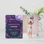 Invitation de photo de danse (Debout devant)