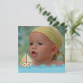 Invitation de photo de fête d'anniversaire de (Debout devant)