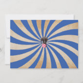 Invitation de photo de fête d'anniversaire de (Dos)