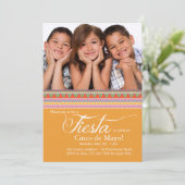 Invitation de photo de fiesta (Debout devant)