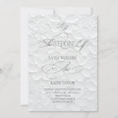 Invitation de photo de mariage éditoriale (Devant)