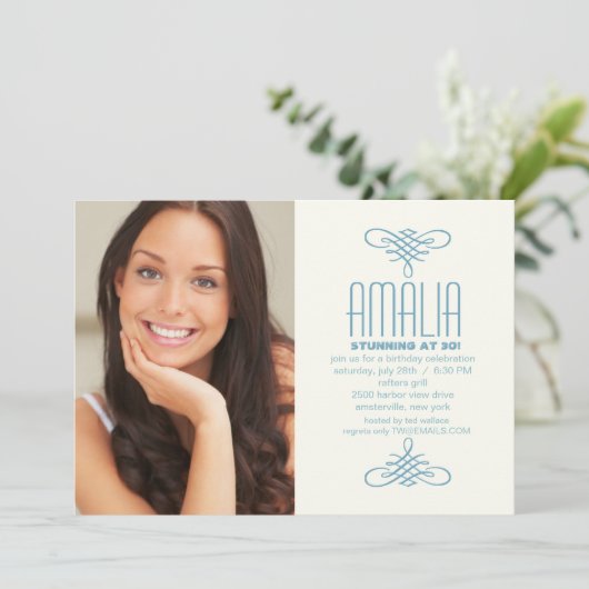 Invitation de photo de Paisley d'usage d'anges (Debout devant)