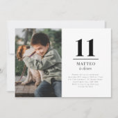 Invitation de photo de paysage onze (Devant)