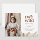 Invitation de photo de paysage sauvage pour deux p (Devant / Derrière)