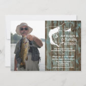 Invitation de photo de retraite de pêche (Devant)