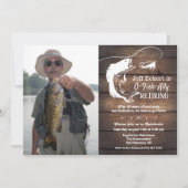 Invitation de photo de retraite de pêche (Devant)