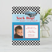 Invitation de photo de StyleBirthday des années 50 (Debout devant)