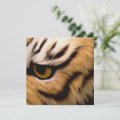 Invitation de photo de tigre (Debout devant)