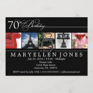 Invitation de photographie par alphabet pour les f