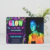 Invitation de photos lumineuses (Debout devant)