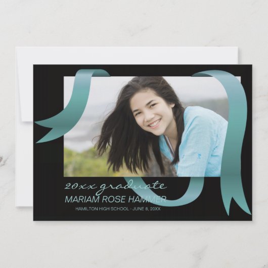 Invitation de photos pour les diplômés (Devant)