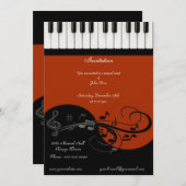 Invitation de piano (Devant / Derrière)
