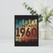 Invitation de pièces vintage 1960 (Debout devant)