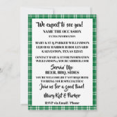 Invitation de PIG PICKIN (Dos)